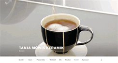 Desktop Screenshot of moewis-keramik.de