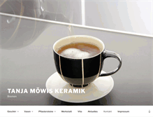 Tablet Screenshot of moewis-keramik.de